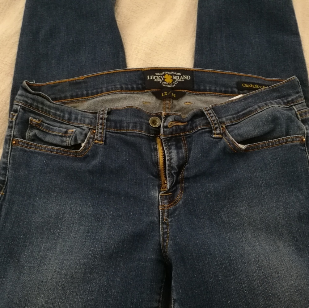 Lucky Brand Charlie Capri Jeans